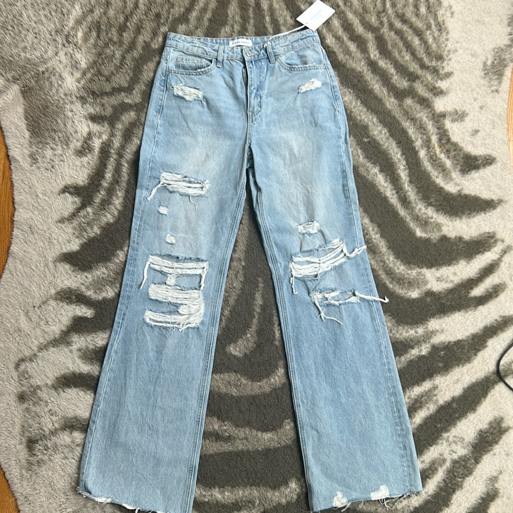 Flying monkey wide leg jeans size 28